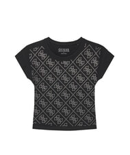 GUESS KIDS T-shirt &agrave; manches courtes avec logo en strass - Tee-shirt enfant