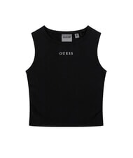 GUESS KIDS MINI ME D&eacute;bardeur pour filles avec imprim&eacute; logo jetbla - Tee-shirt enfant - 1