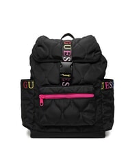 GUESS GIRLS PADDED Sac &agrave; dos matelass&eacute; avec logos color&eacute;s jetbla - Sacs pour Femme - 1