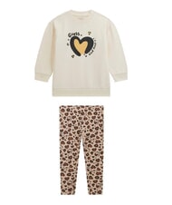 GUESS KIDS MINI ME Ensemble de surv&ecirc;tement pour filles comprenant un sweat-shirt et un pantalon. - Surv&ecirc;tements pour enfants
