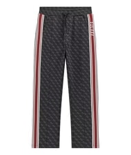 GUESS KIDS Pantalons de jogging pour enfants Jacquard 4g noir de jais - Pantalons pour enfants - 1