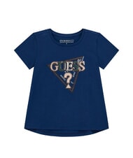 GUESS KIDS T-shirt &agrave; manches courtes orn&eacute; de broderies et de sequins - Tee-shirt enfant