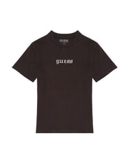 GUESS KIDS T-shirt oversize &agrave; manches courtes pour enfants brownie au chocolat - Tee-shirt enfant - 1