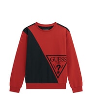 GUESS LS ACTIVE Sweat-shirt &agrave; col rond pour enfants rouge &eacute;pic&eacute; - B&eacute;b&eacute; Sweat - 1