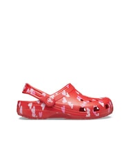 CROCS CLASSIC VDAY KIDS Sabots pour filles rouge cerise - Chaussures de b&eacute;b&eacute; - 1
