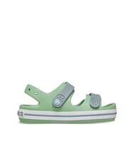 CROCS CROCBAND CRUISER KIDS Pantoufles-sandales pour enfants vert clair/vert poussi&eacute;reux - Chaussures de b&eacute;b&eacute; - 1