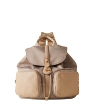 BORBONESE POCHE Sac &agrave; dos avec poches sable - Sacs pour Femme - 1