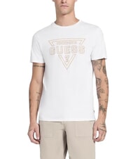 GUESS PAINTED TRIANGLE T-shirt &agrave; manches courtes coupe classique - T-shirt