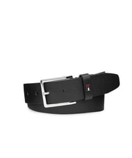 TOMMY HILFIGER OLIVER ceinture en cuir noir - Ceintures - 1