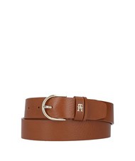 TOMMY HILFIGER ESSENTIAL EFFORTLESS Ceinture en cuir fabriqu&eacute;e en Italie - Ceintures