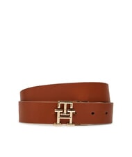 TOMMY HILFIGER TH LOGO Ceinture en cuir r&eacute;versible - Ceintures