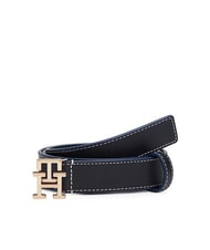 TOMMY HILFIGER TH LOGO Ceinture en cuir pour femme - Ceintures