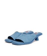 TOMMY HILFIGER NOHO Pantoufles &agrave; petits talons denim - Chaussures Femme - 1