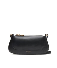 CALVIN KLEIN ENGRAVED sac bandouli&egrave;re sur noir - Sacs pour Femme - 1