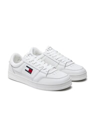 TOMMY HILFIGER TJM THE GREENWICH NEW Baskets en cuir &eacute;cru - Chaussures Homme - 1