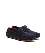 TOMMY HILFIGER CASUAL DRIVER Mocassins en cuir su&eacute;d&eacute; - Chaussures Homme