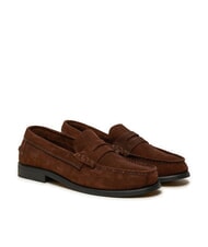 TOMMY HILFIGER CLASSIC HILFIGER Mocassins en cuir su&eacute;d&eacute; - Chaussures Homme