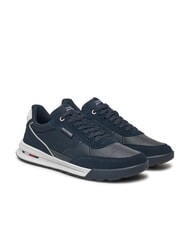 TOMMY HILFIGER RETRO RUNNER MIX Baskets ciel du d&eacute;sert - Chaussures Homme - 1
