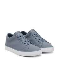 TOMMY HILFIGER TH LOW CORE Baskets en toile gris couvert - Chaussures Homme - 1
