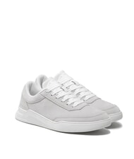 TOMMY HILFIGER ELEVATED baskets en cuir su&eacute;d&eacute; lumi&egrave;re projet&eacute;e - Chaussures Homme - 1