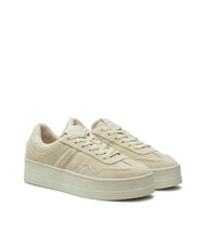 TOMMY HILFIGER GREENWICH Baskets compens&eacute;es en cuir su&eacute;d&eacute; - Chaussures Femme
