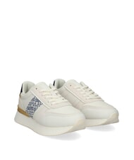 TOMMY HILFIGER LUX MONOGRAM Baskets pour femmes &eacute;cru - Chaussures Femme - 1