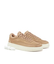 TOMMY HILFIGER MODERN COURT Baskets en cuir pour femmes argile - Chaussures Femme - 1