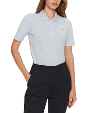 TOMMY HILFIGER TH 1985 polo &agrave; manches courtes pour femmes bleu venteux - chemise polo - 1