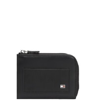 TOMMY HILFIGER TH FLAG Porte-monnaie en cuir le noir - Portefeuilles Homme - 1