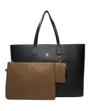 TOMMY HILFIGER TH ICON Sacoche avec pochette le noir - Sacs pour Femme - 1