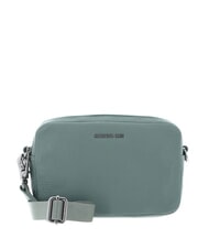 MANDARINA DUCK MELLOW LEATHER Sac &agrave; bandouli&egrave;re en cuir vert iceberg - Sacs pour Femme - 1