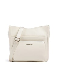 MANDARINA DUCK MELLOW LEATHER Sac bandouli&egrave;re Hobo amande - Sacs pour Femme - 1