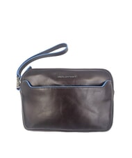 PIQUADRO BLUE SQUARE &Eacute;tui porte-cartes en cuir - Portefeuilles Homme