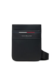 TOMMY HILFIGER TH FOUNDATION petit sac plat en nylon noir - Sacs en Bandouli&egrave;res pour Homme - 1