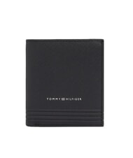 TOMMY HILFIGER TH BUSINESS Portefeuille vertical en cuir avec porte-monnaie noir - Portefeuilles Homme - 1