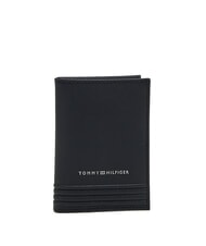 TOMMY HILFIGER TH BUSINESS Portefeuille vertical en cuir saffiano - Portefeuilles Homme