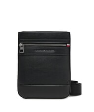 TOMMY HILFIGER TH CENTRAL petit sac plat noir - Sacs en Bandouli&egrave;res pour Homme - 1