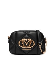 LOVE MOSCHINO EMBOSSED &Eacute;tui pour appareil photo Noir - Sacs pour Femme - 1