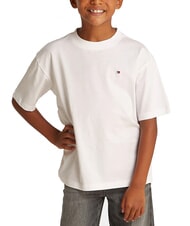 TOMMY HILFIGER TH KIDS T-shirt &agrave; manches courtes coupe d&eacute;contract&eacute;e - Tee-shirt enfant