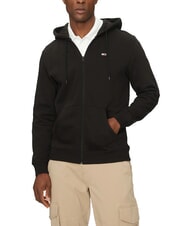 TOMMY HILFIGER TH JEANS Sweat-shirt zipp&eacute; noir - Pulls molletonn&eacute;s - 1