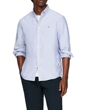 TOMMY HILFIGER TH  chemise en coton &agrave; manches longues - Chemises pour hommes