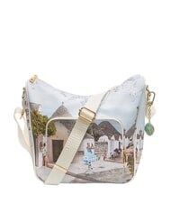 YNOT YESBAG Sac bandouli&egrave;re avec poche Alice au Trulli - Sacs pour Femme - 1