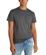 TOMMY HILFIGER TH JEANS T-shirt &agrave; manches courtes avec poche - T-shirt