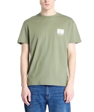 TOMMY HILFIGER TH JEANS T-shirt en coton &agrave; manches courtes - T-shirt