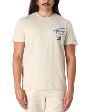 TOMMY HILFIGER TH JEANS T-shirt imprim&eacute; papier journal - T-shirt - 1