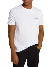 TOMMY HILFIGER TH T-shirt imprim&eacute; blanc - T-shirt - 1