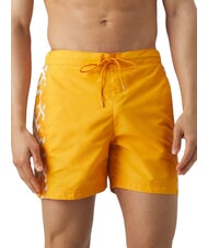 TOMMY HILFIGER TH Costume avec bandes lat&eacute;rales monogramm&eacute;es - Maillots de bain