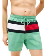 TOMMY HILFIGER TH Short de bain &agrave; logo drapeau - Maillots de bain