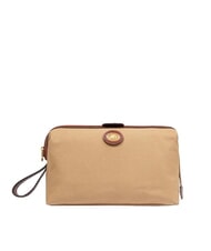 THE BRIDGE STORY &Eacute;tui &agrave; beaut&eacute; en toile et cuir naturel / brun abb. or - Trousses - 1