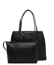 GUESS VICTTORIA 2 Sac bandouli&egrave;re avec pochette NOIR - Sacs pour Femme - 1